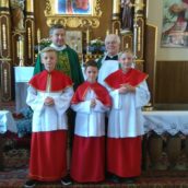 Witamy nowych ministrantów!