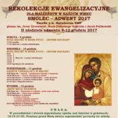 Rekolekcje Adwentowe 9-12 grudnia