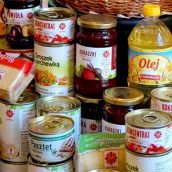 Zbiórka żywności i chemii dla podopiecznych grupy charytatywnej
