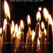 Msza w intencji pokoju i modlitwa kanonami Taizé
