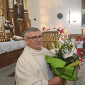 Pożeganie ks. Grzegorza w niedzielę 28 sierpnia o godz. 11:30