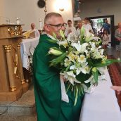 Pożegnanie ks. Grzegorza Pazdro