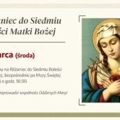 Różaniec do Siedmiu Boleści Maryi (11.03.2026)